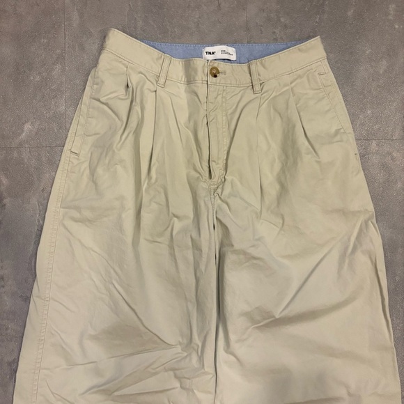 TNA Aritzia Hudson Wide Leg Chino Pants Size 8 - Picture 3 of 15